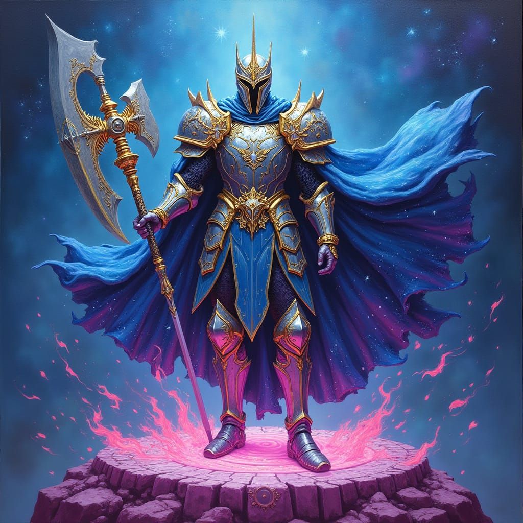 Enchanted Knight of Cosmic Wonder
