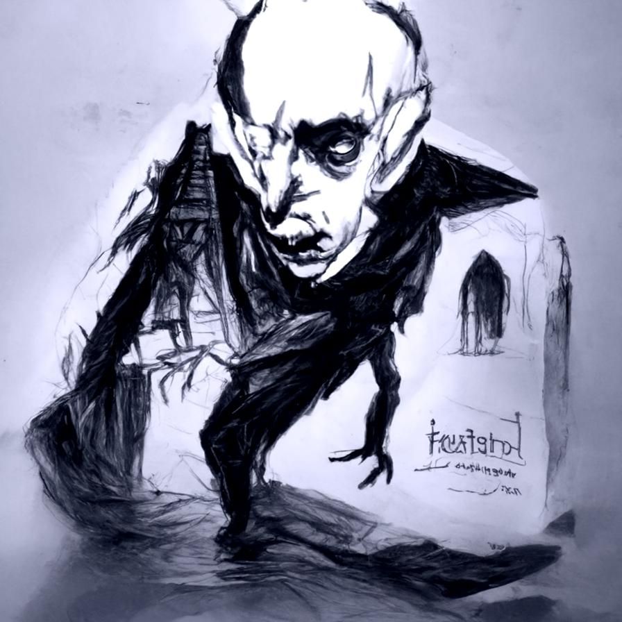 Nosferatu: Sketch Concept Art