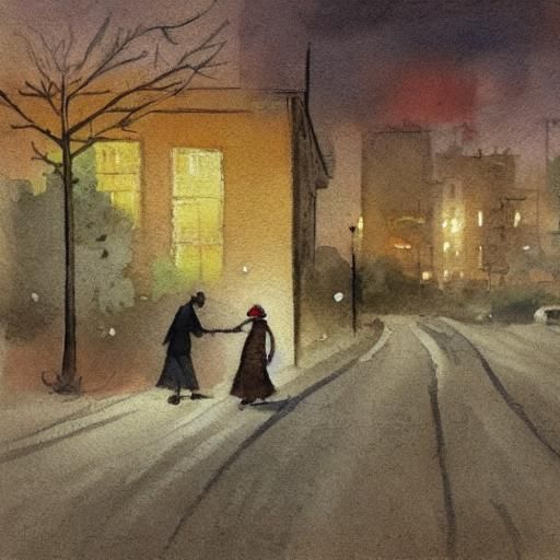 Loving you is like helping an old woman across the road