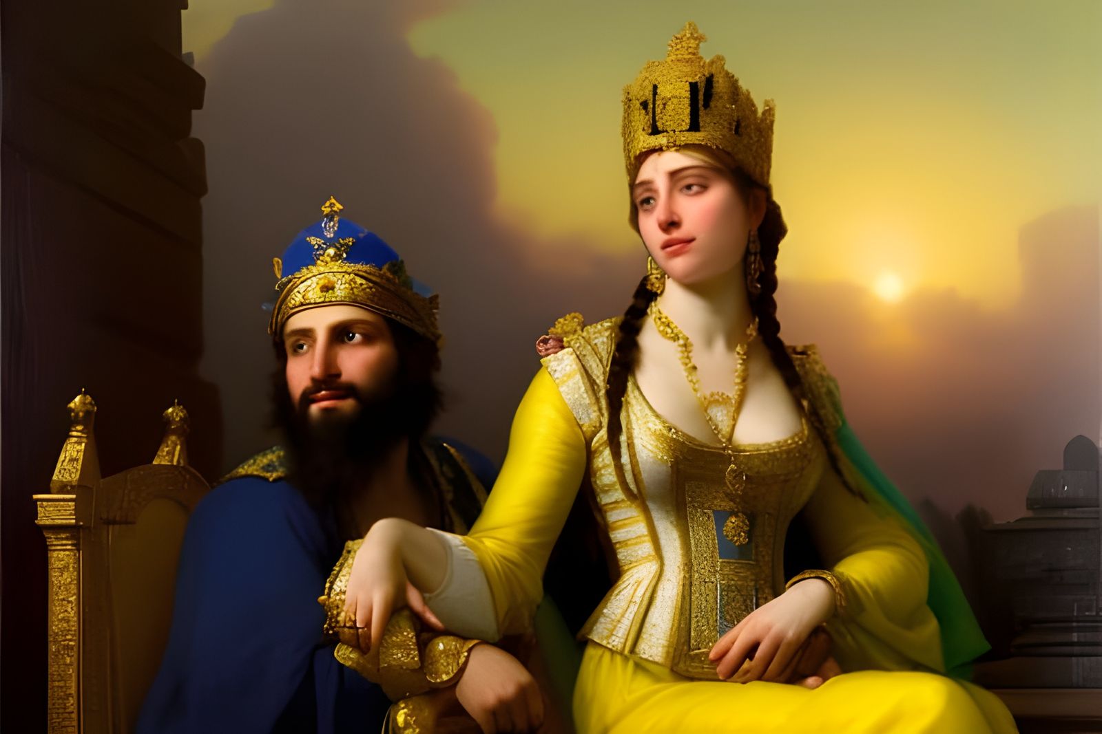 Abstract AI Blend Image