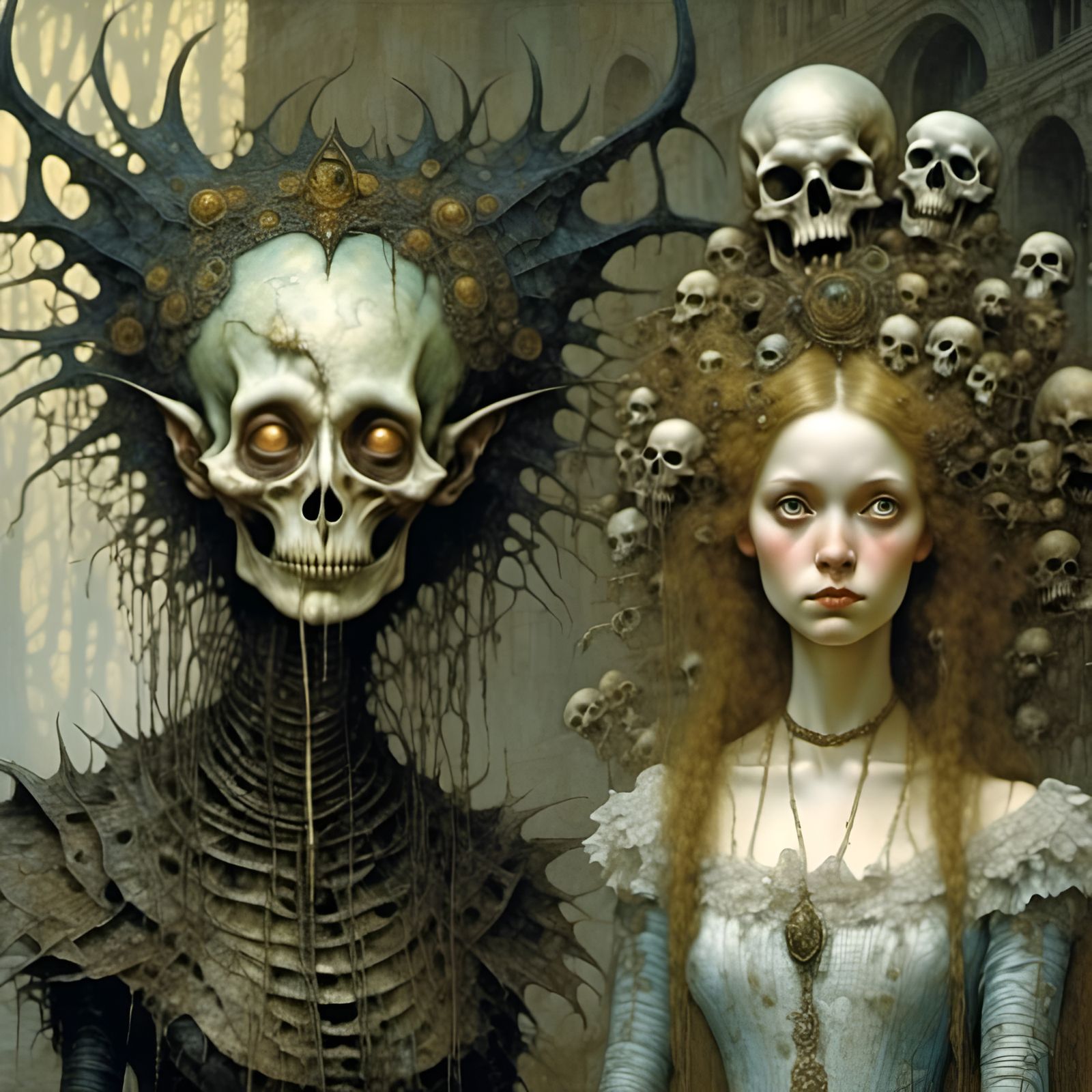 My paintings seem to make the strongest impression on people who are, well, who are crazy.
H. R. Giger