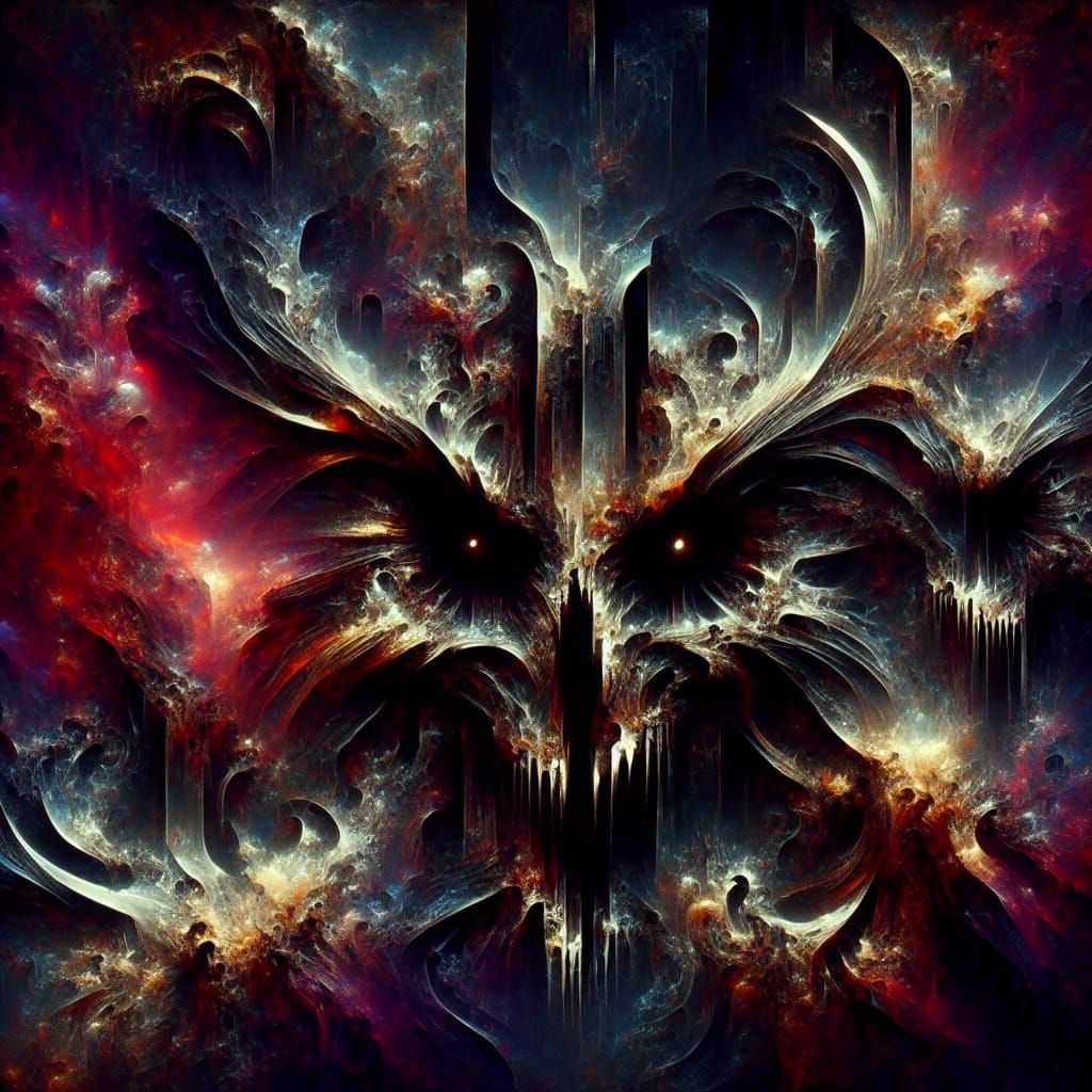 Ominous Surreal Art Inspired by Heavy Metal