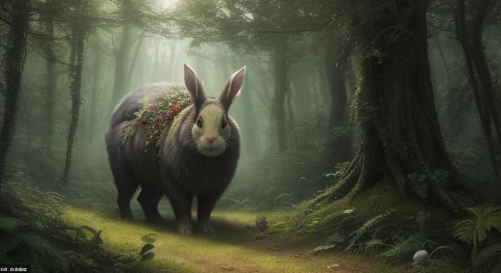 Fairy's Easter Egg Hunt in Hyperreal Forest