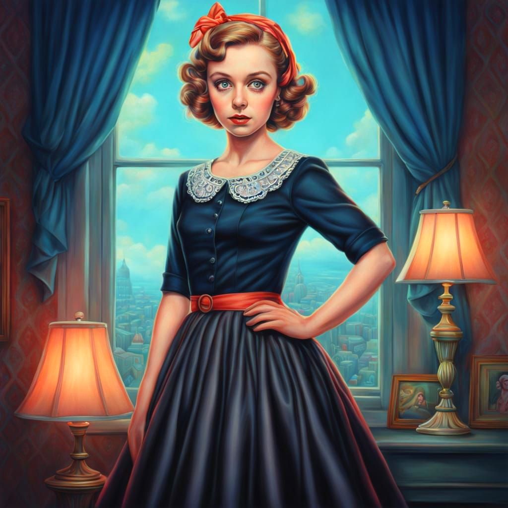 Sweet 16 young woman