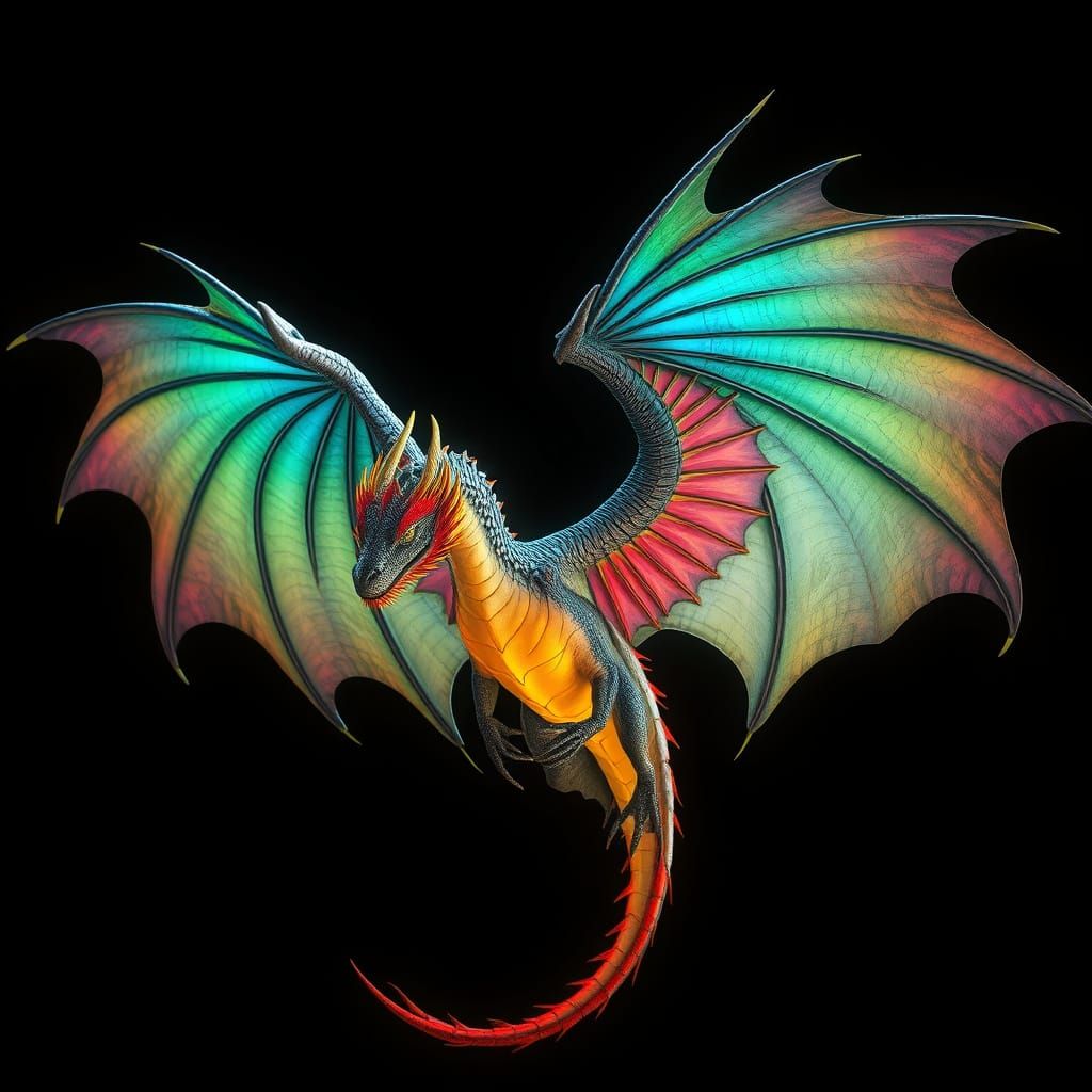 A stunning 3D render of an abstract painting that showcases ...