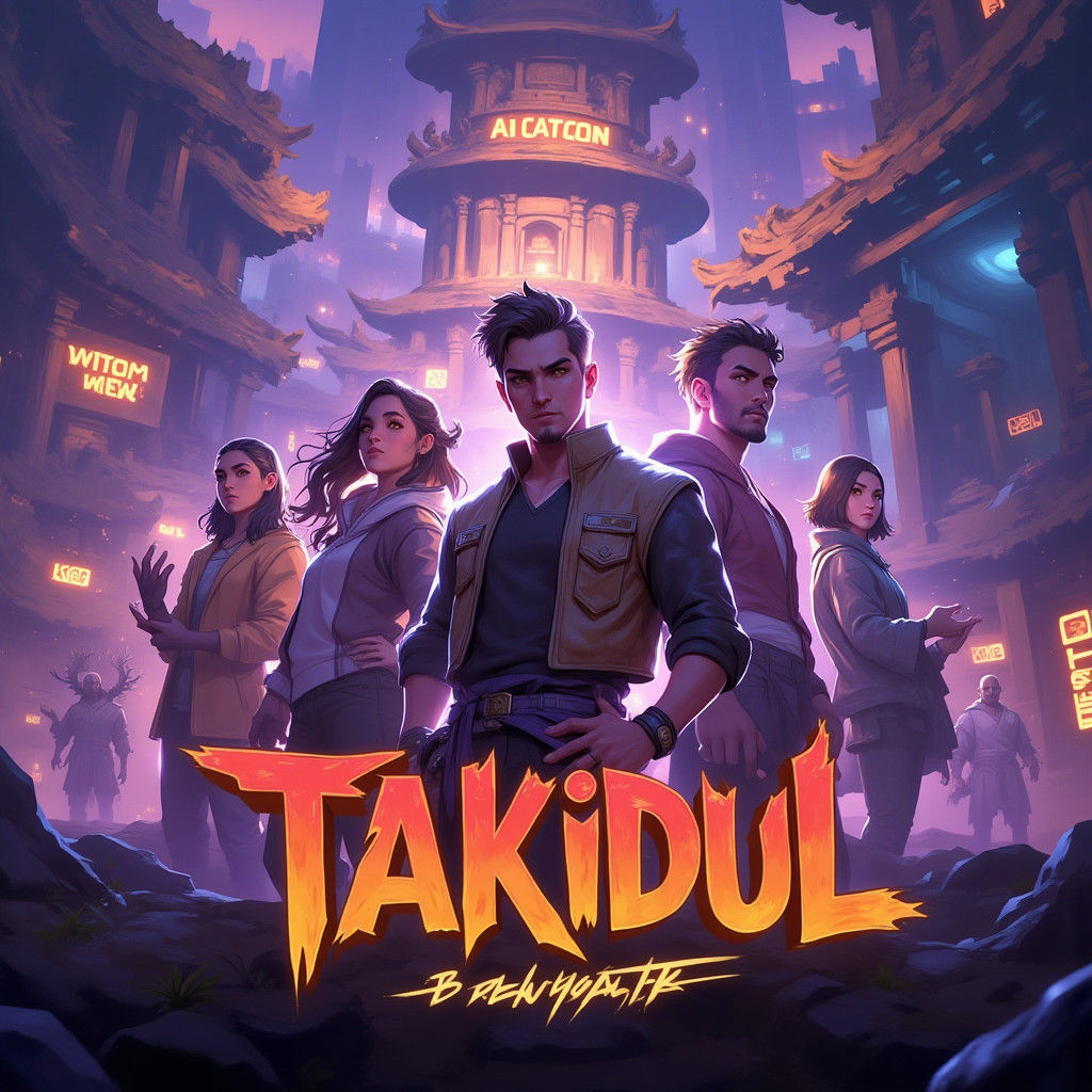 Dynamic Free Fire Thumbnail Featuring DJ Alok in Digital Art