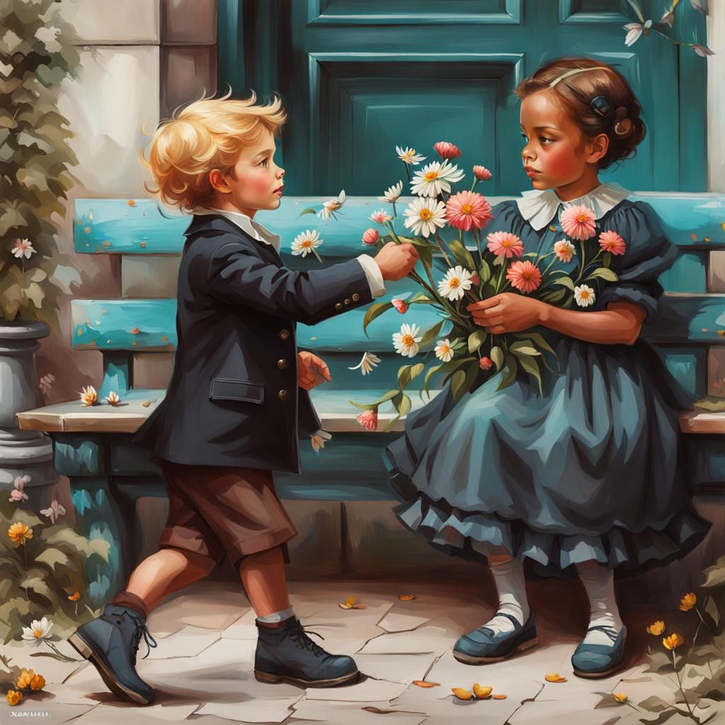 Blumen für meine beste Freundin