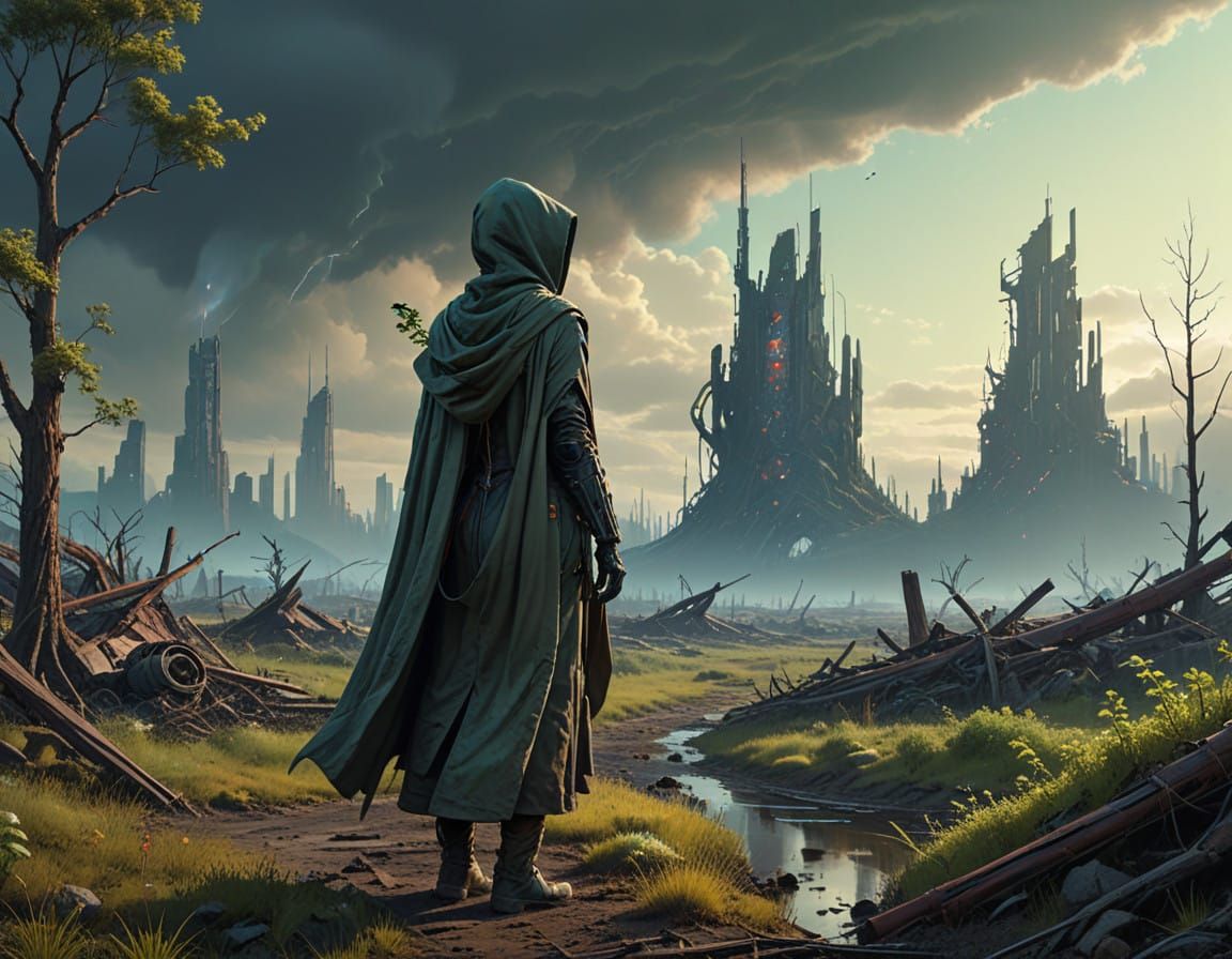 Hope Emerges in Post-Apocalyptic Wasteland