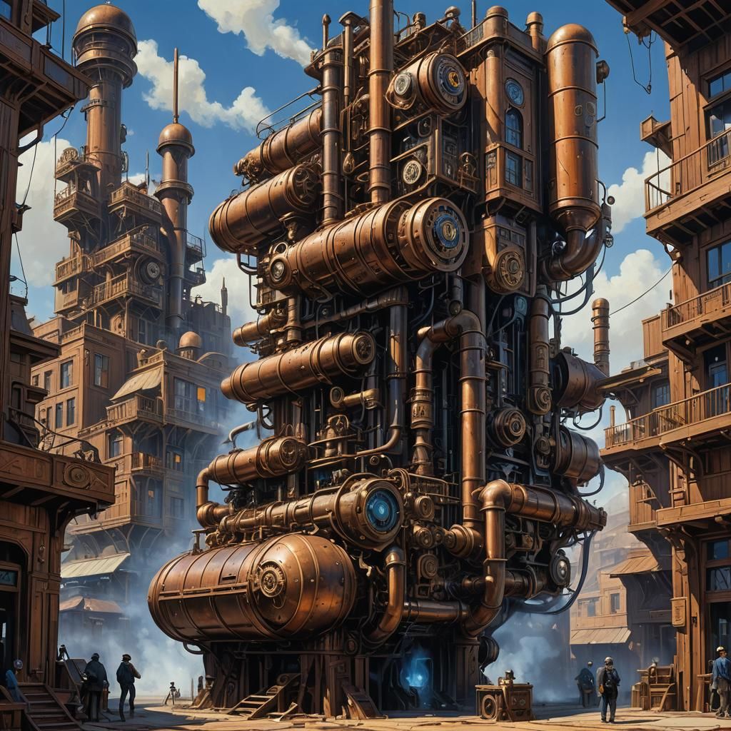 Steampunk City Hall