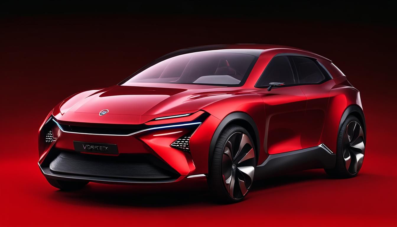 Futuristic 2030 Electric Hatchback Concept Design
