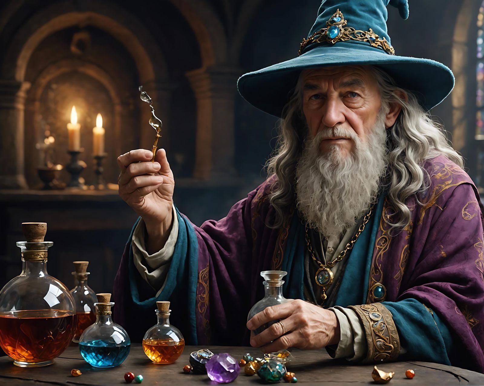 Alchemist's Anti-Gravity Potion