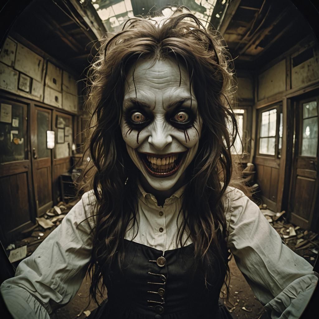 Fish Eye Bogeywoman