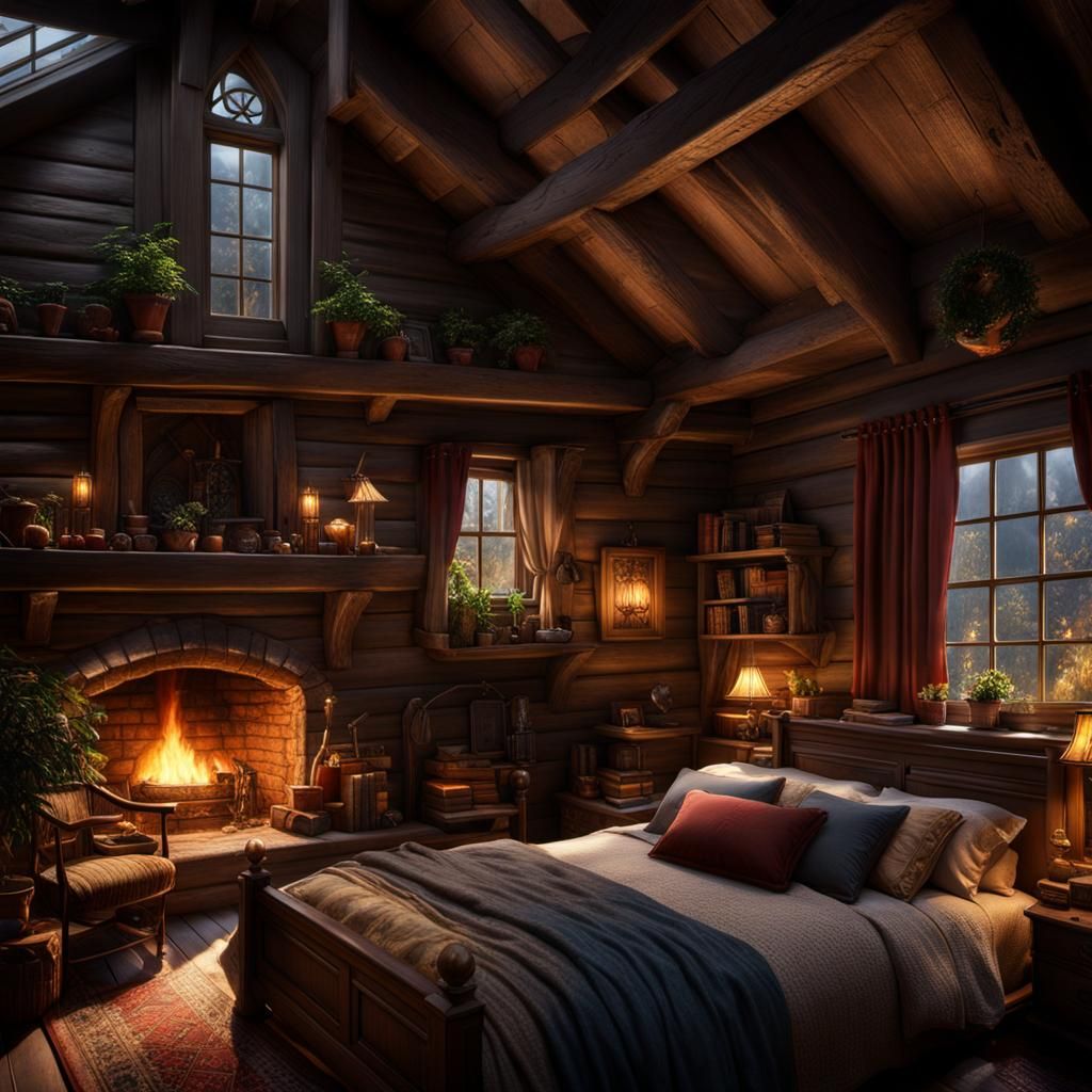 Country charm,  warm cozy bedroom to snuggle up during the w...