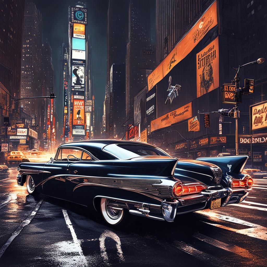Hotrod in New York: Glorified Concept Art