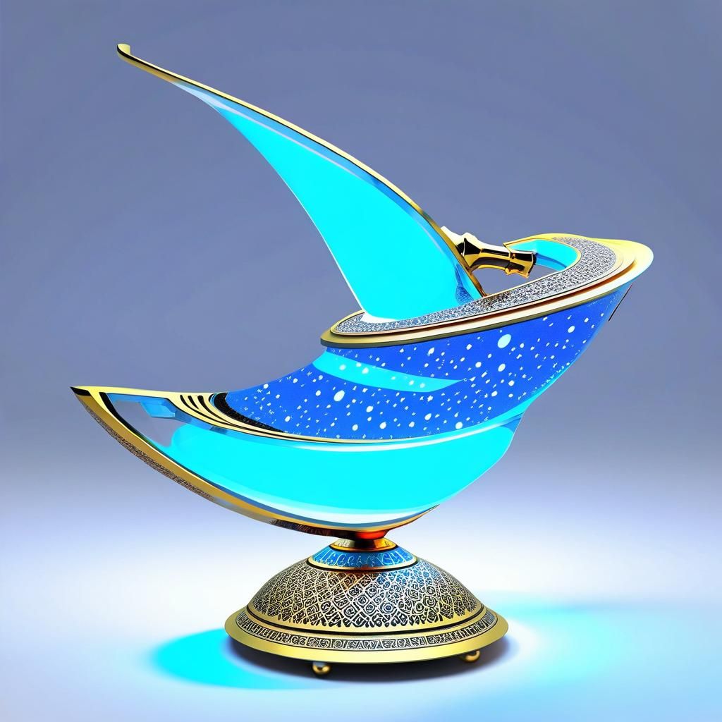 Futuristic Genie Lamp Design