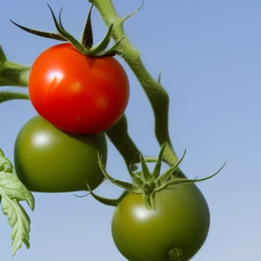 Simple Tomato Still Life