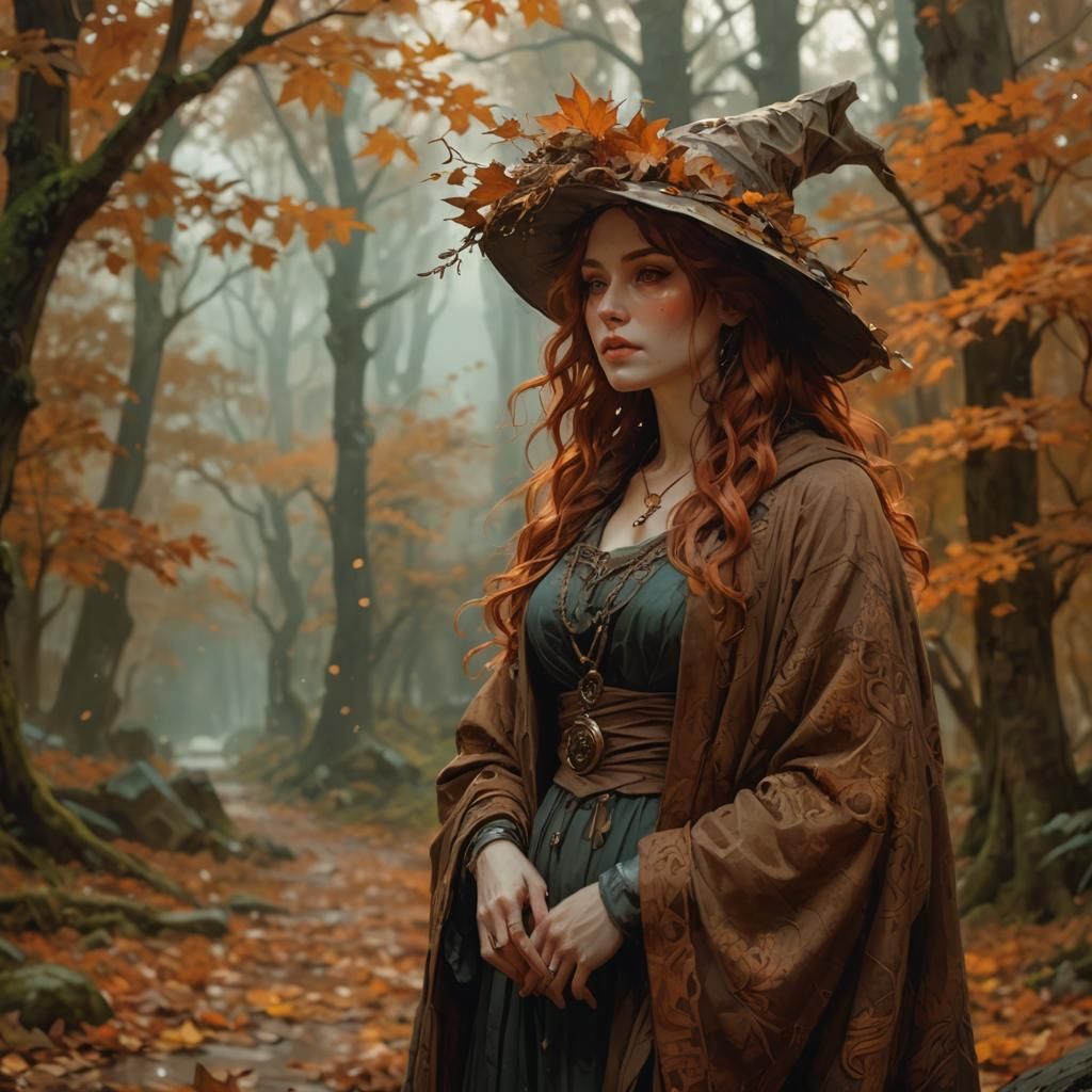 Kathryn Flowerdew the woodland witch