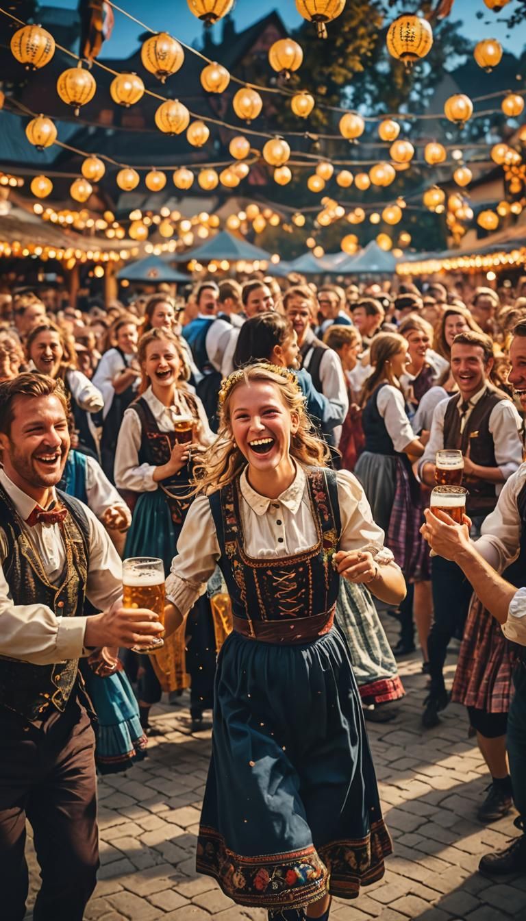 Oktoberfest Celebration: Vibrant German Festival Photography