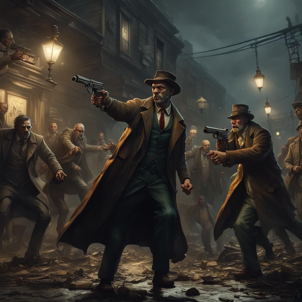 Detective Battles Cultists in Innsmouth: Call of Cthulhu