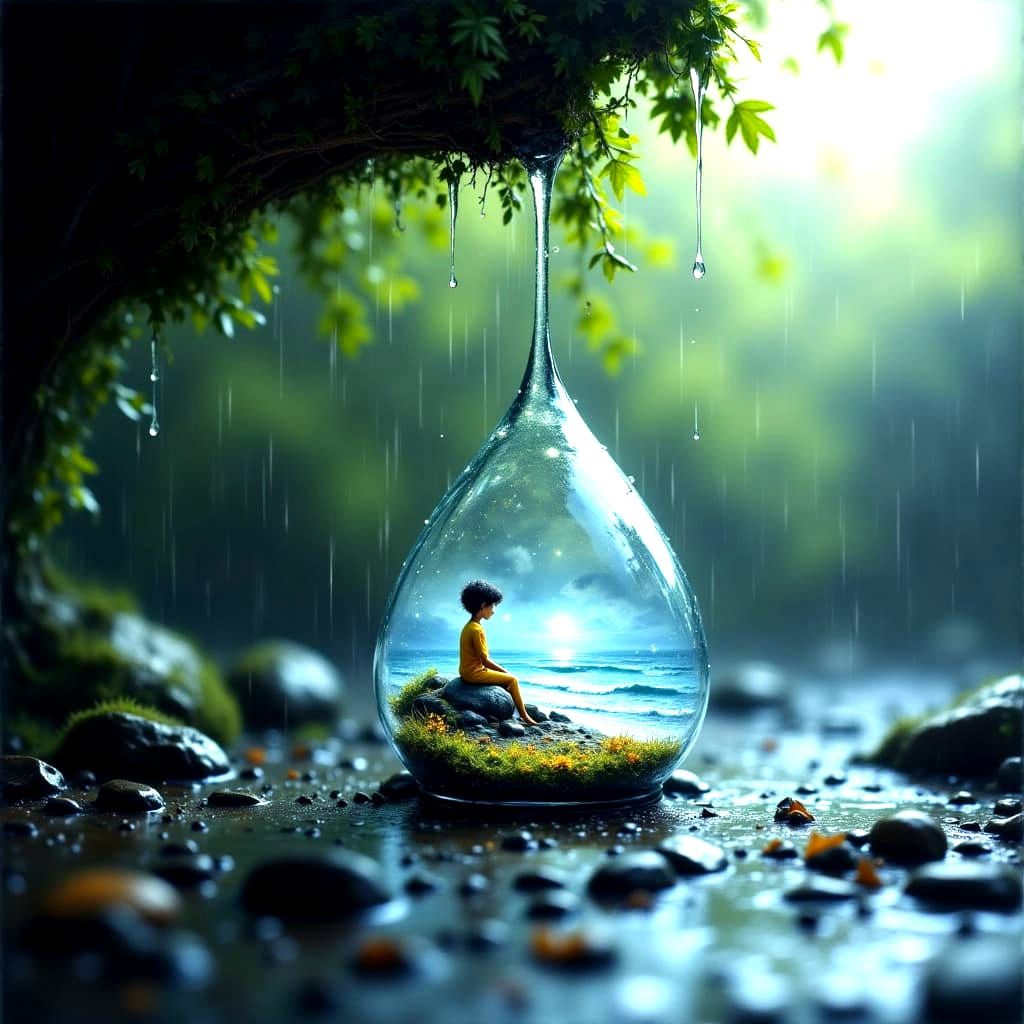 A drop of time