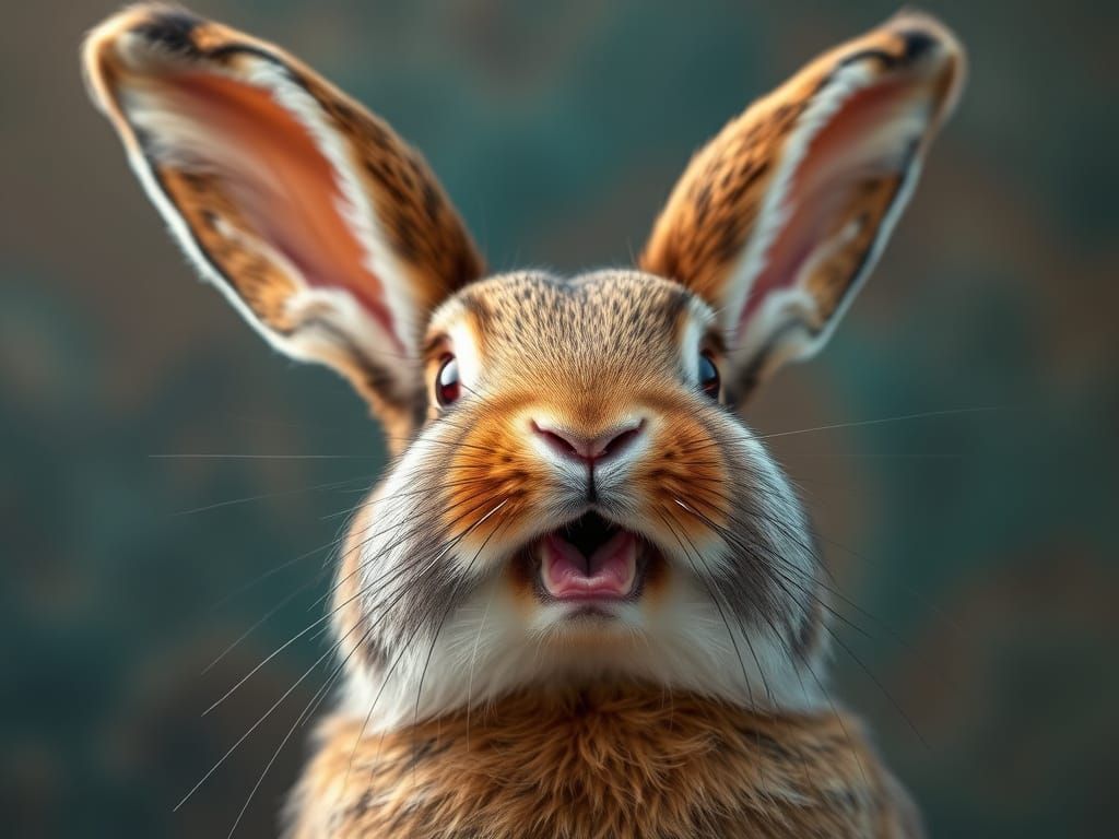 Laughing Bunny in Stunning National Geographic Photo