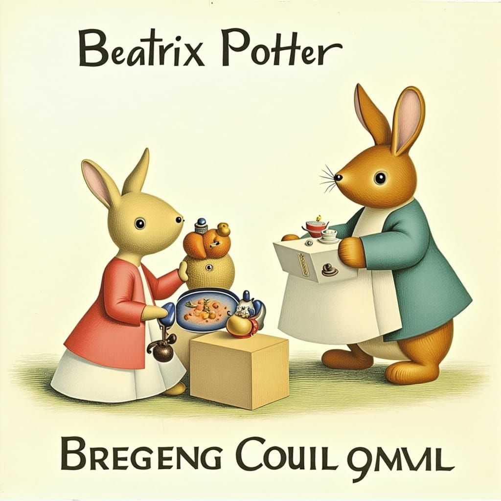 Beatrix Potter's Whimsical Watercolor World