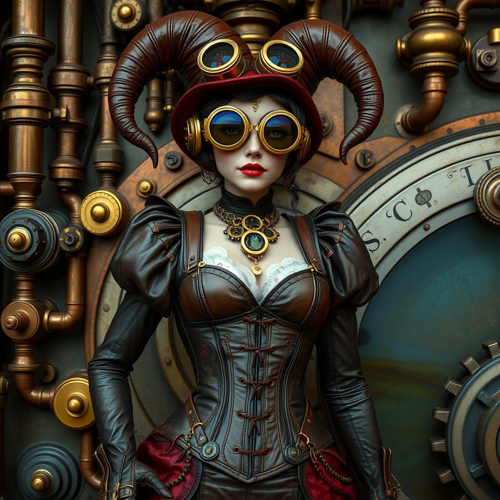 Female Steampunk Jester 
https://www.bing.com/images/create/female-steampunk-jester/1-67884b93999c4b3c8ee12e1bd5a93f9a?i...