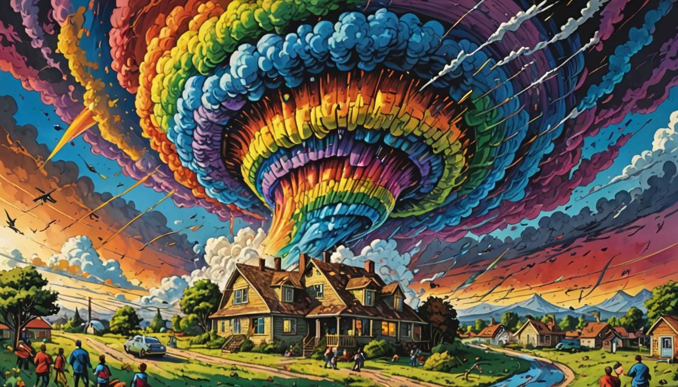 Rainbow Tornado