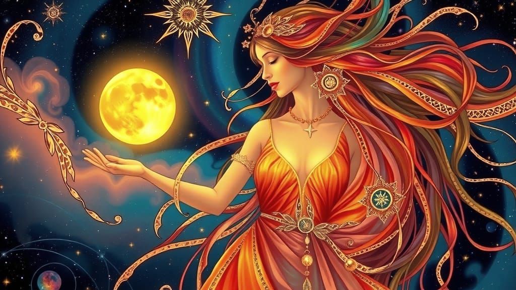 Whimsical Tree of Life in Dreamlike Dark Fantasy Style