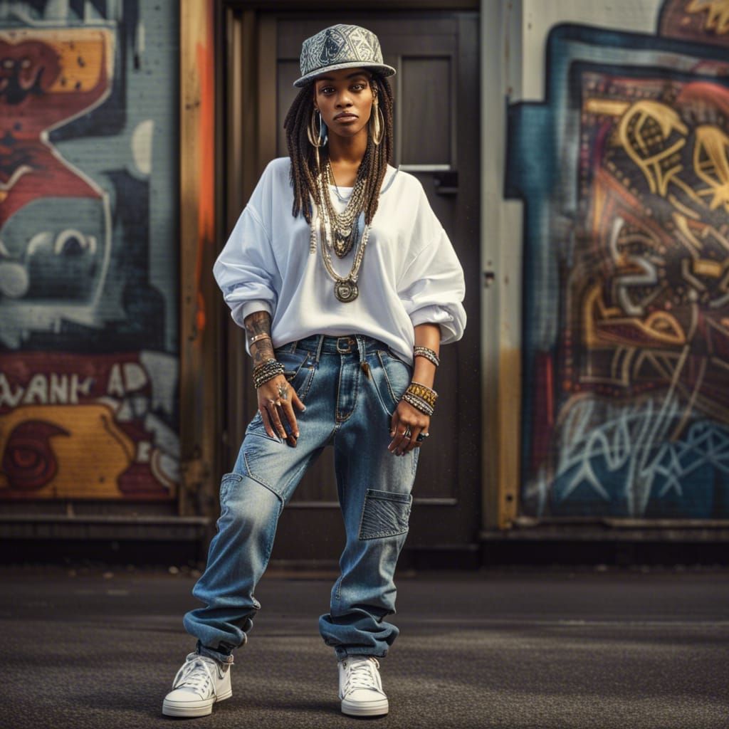 Hip-Hop Inspired Hipster Portrait in HDR