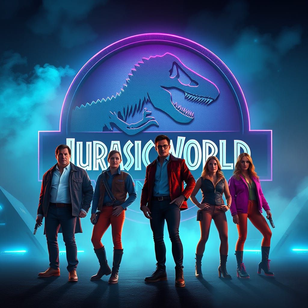 Heroes of a Retro-Futuristic Jurassic World