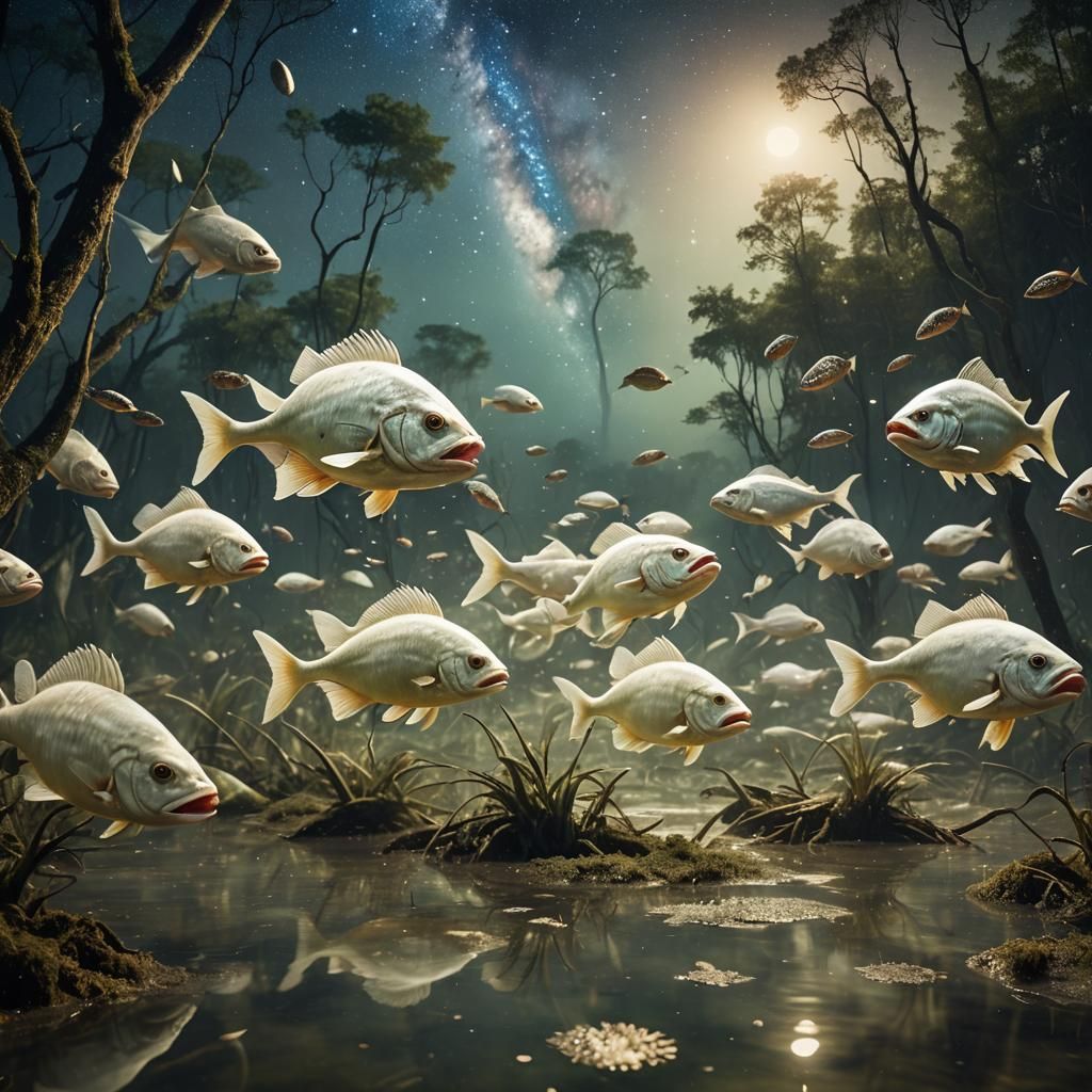 "Veils of the Abyss: The Philosophy of Piranha Luminescence"