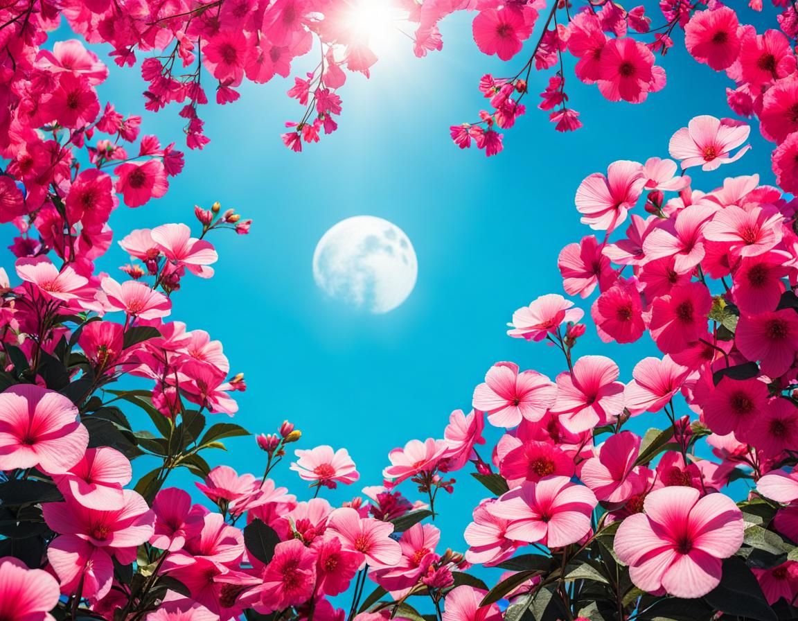 AI Generated Hibiscus Flower Image