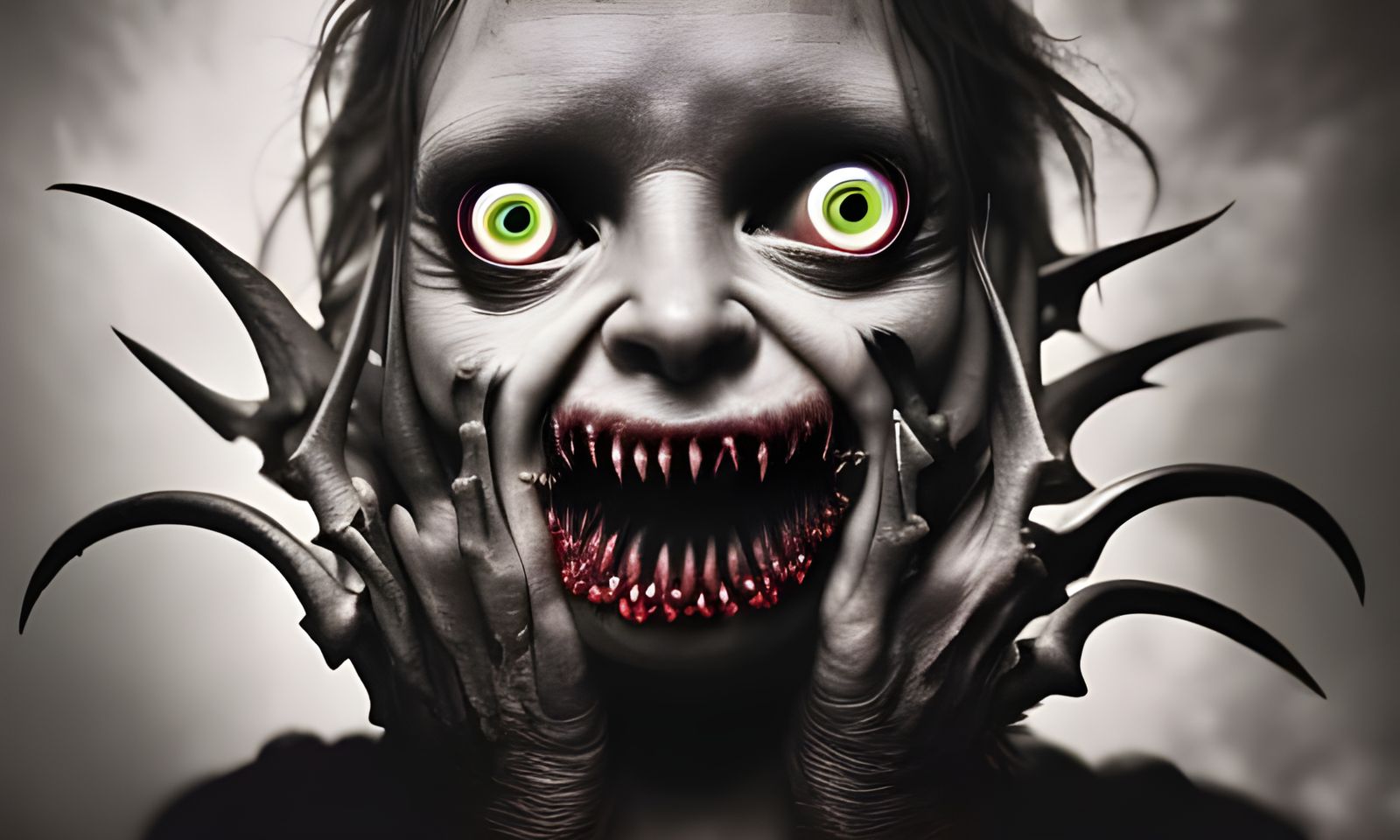 Demonic Abomination Portrait in Gustave Doré Style