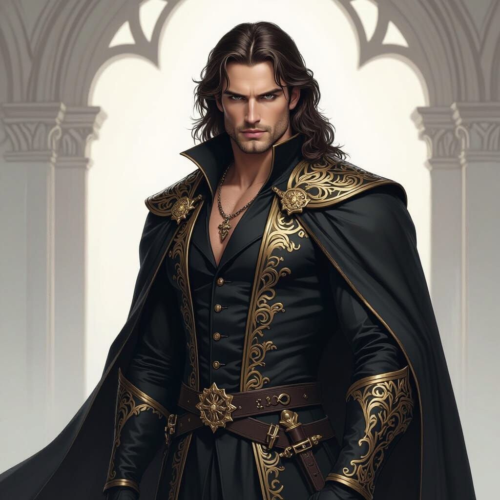 Victorian Demon King in Shadows