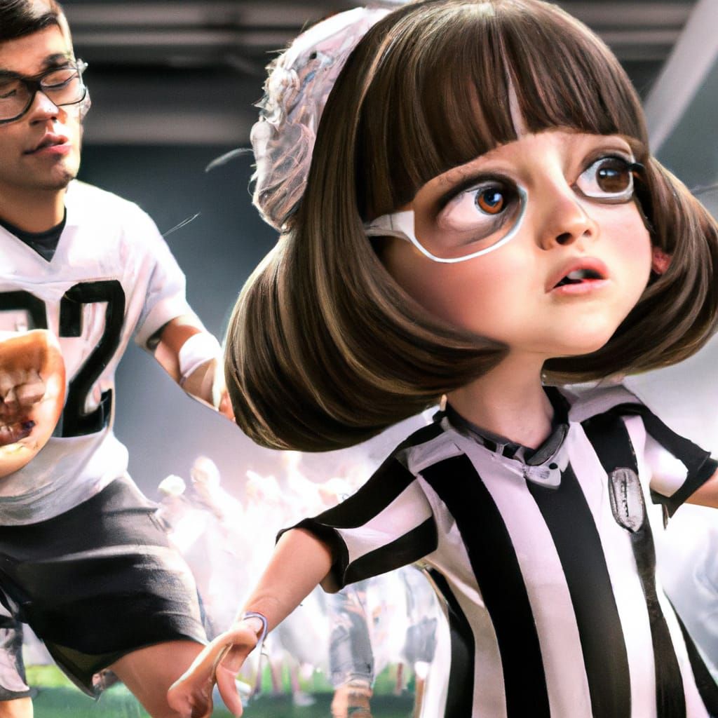 Chibi Athletes in a Funny 3D Render