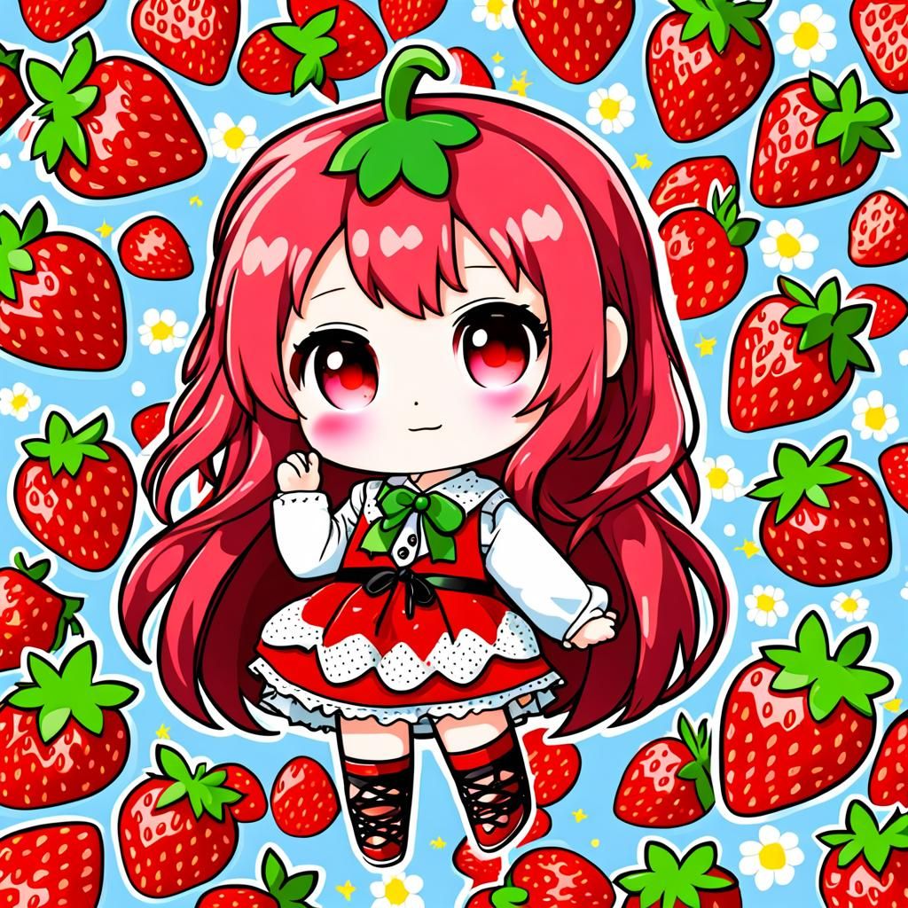 strawberry chibi