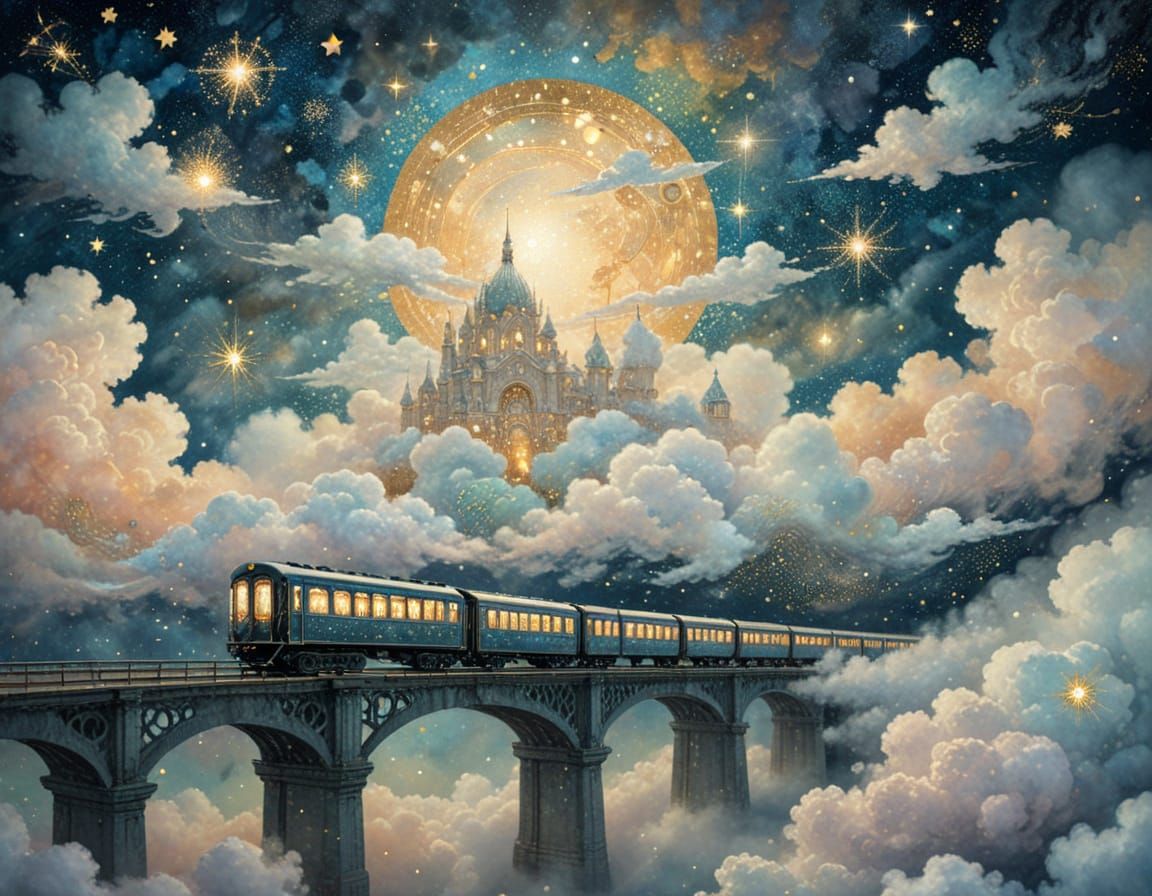 Traveling to Magic land.