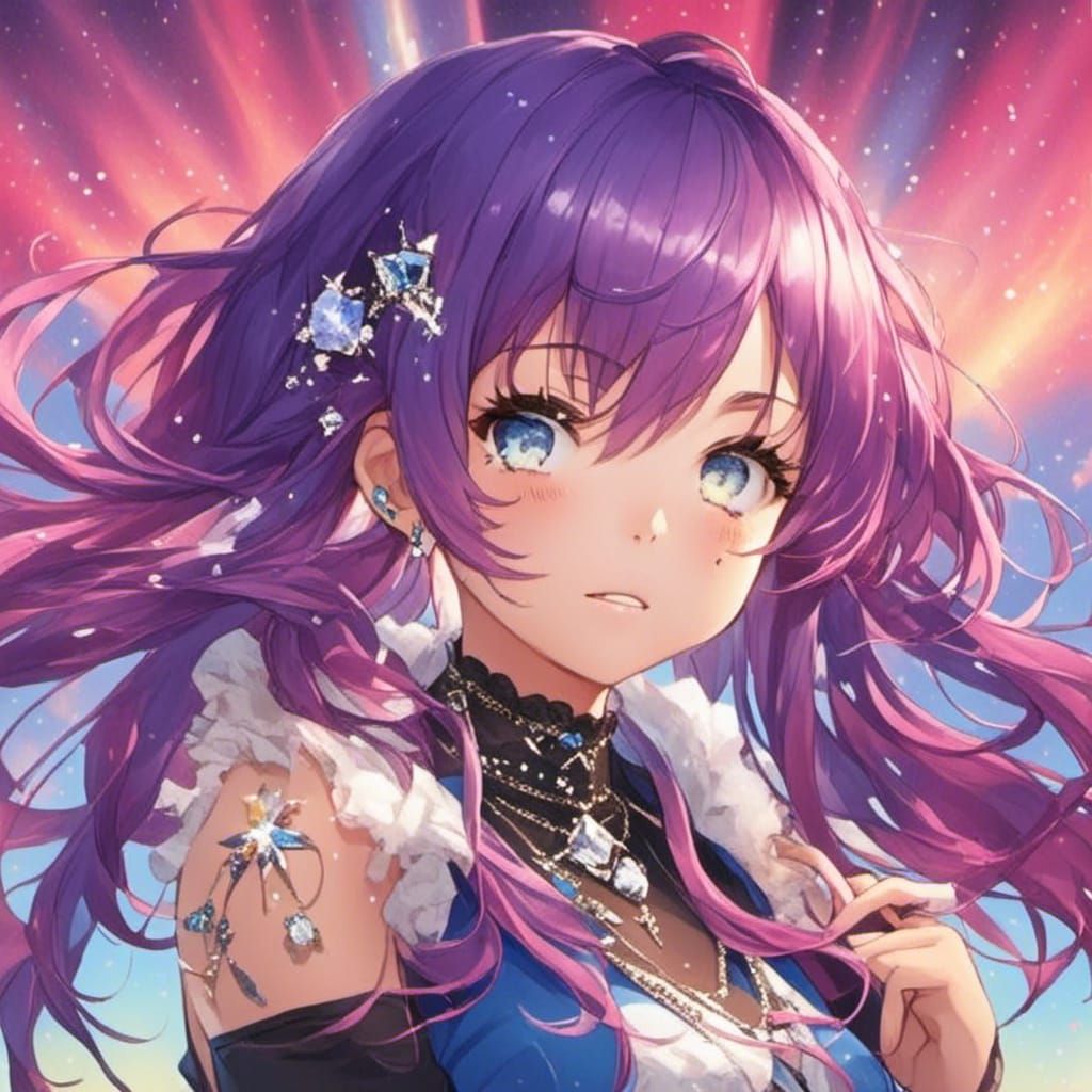 Magnificent Hyperrealistic Diamond in Splash Art Style