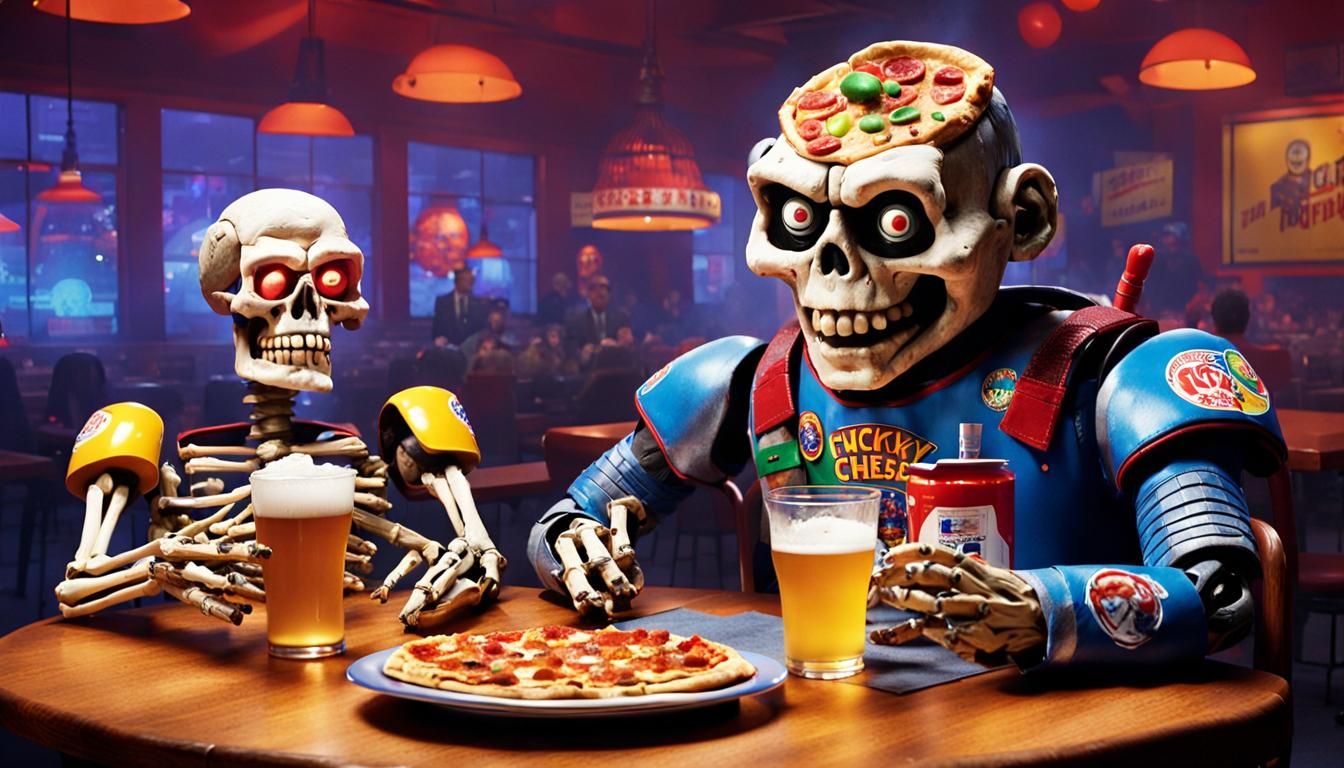 Demonic Chucky Cheese Robots with John Oliver