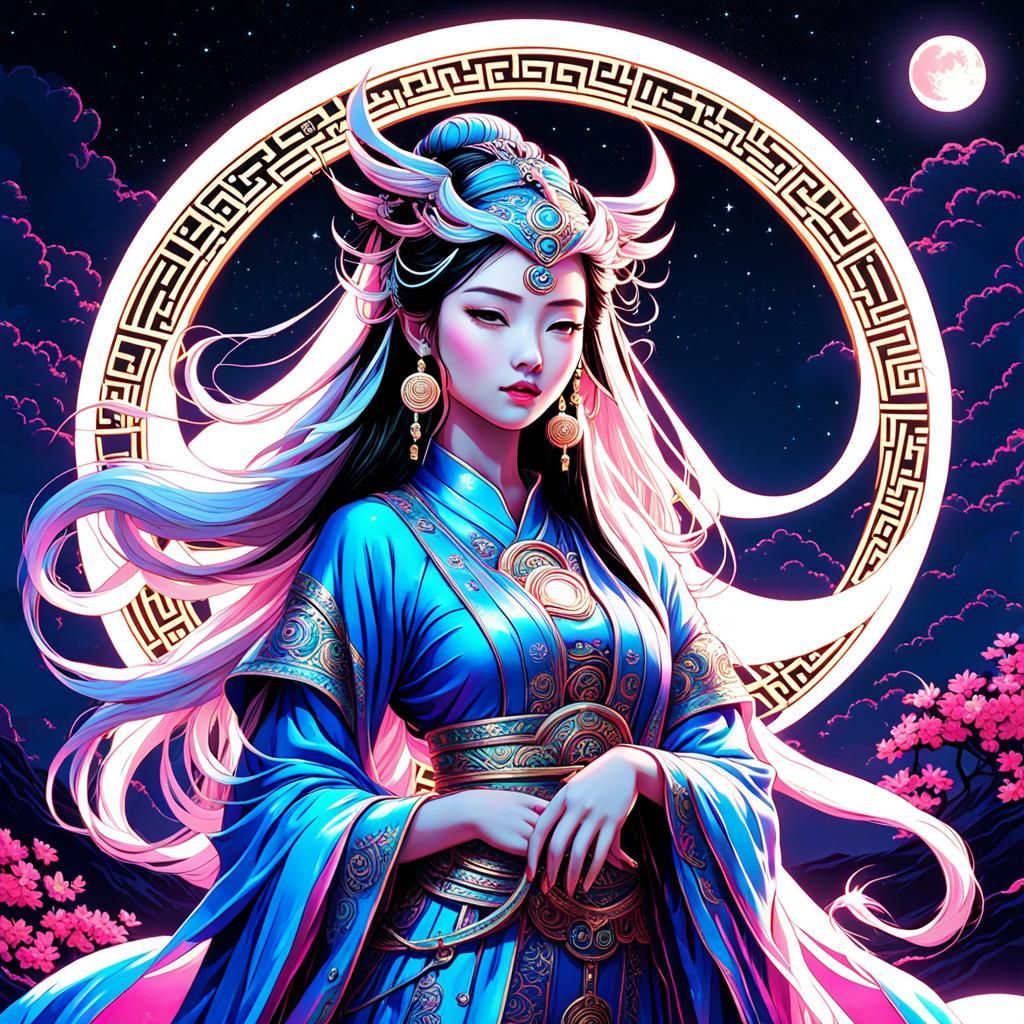 Chinese moon goddess