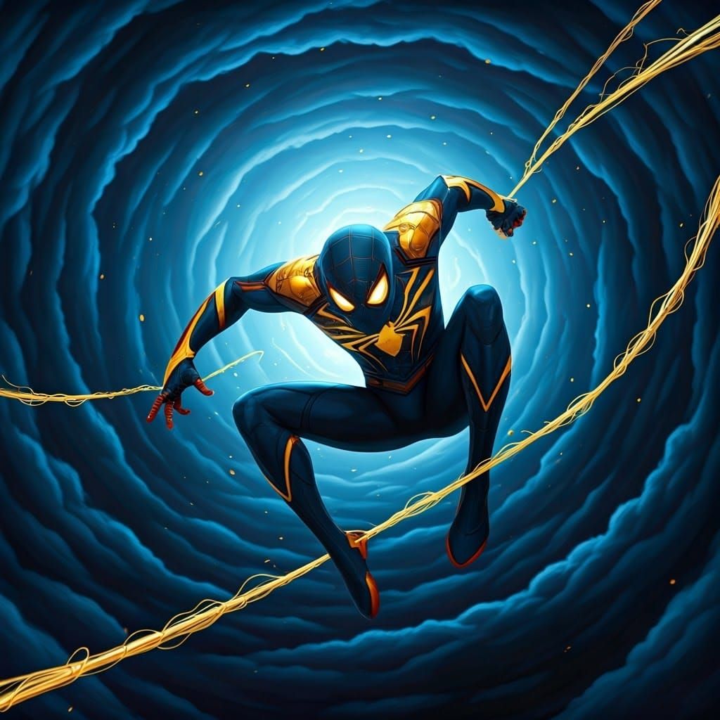 Spiderman Unlimited in High-Fantasy Stormscape