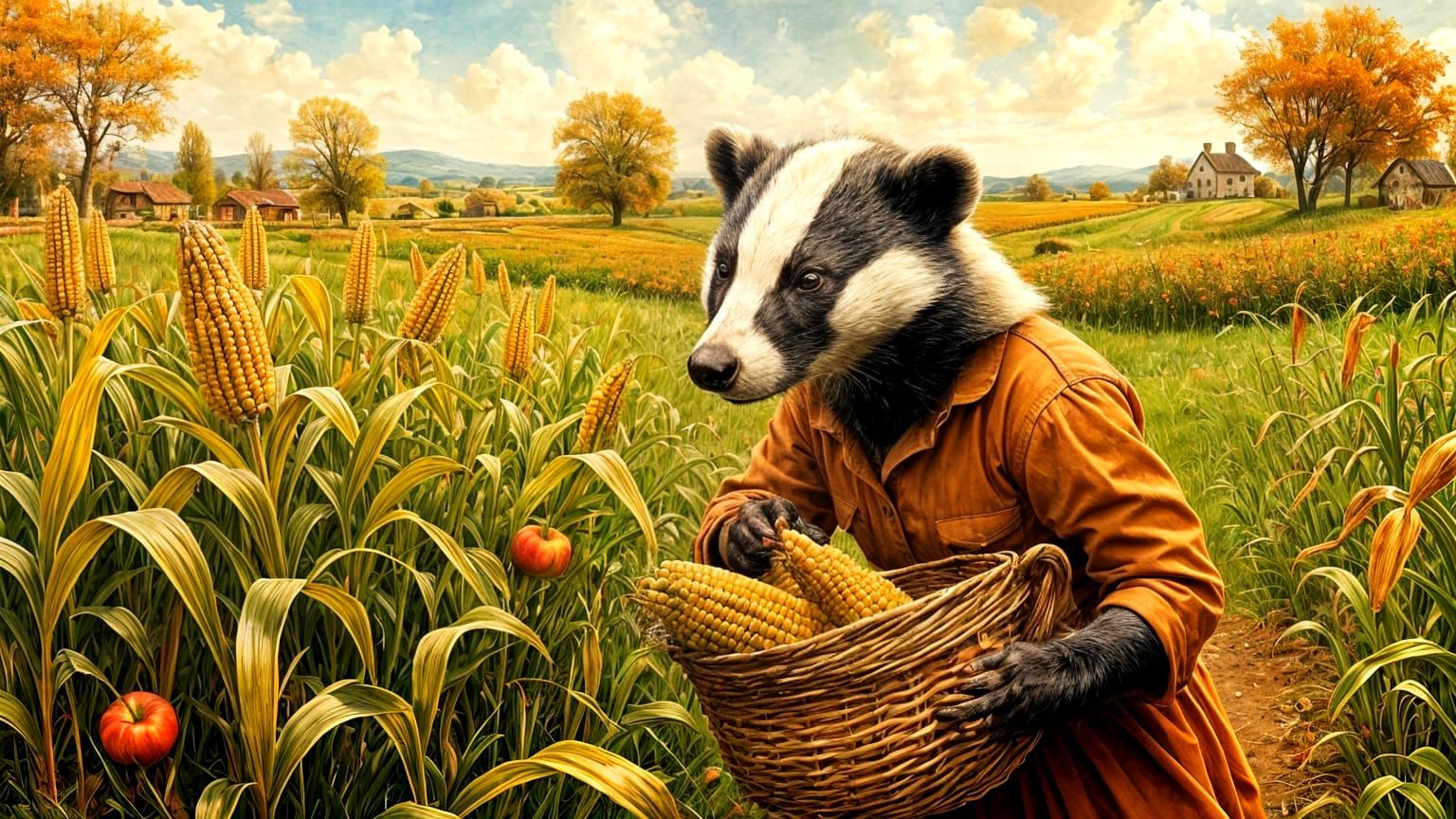 The ways of the badger are mysterious and wise.