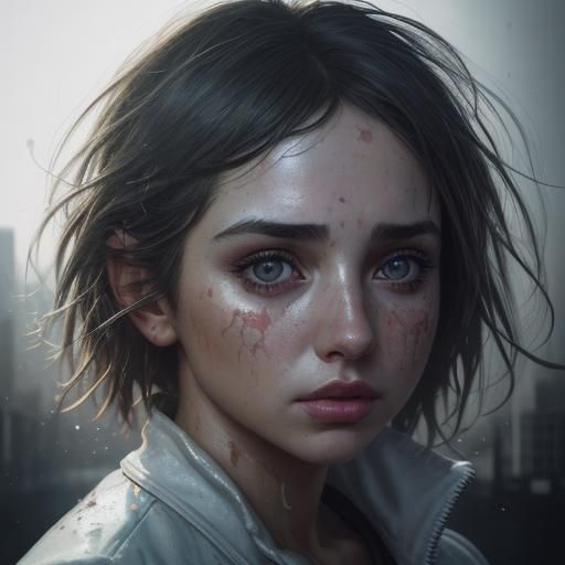 Ana de Armas Graffiti Art Portrait