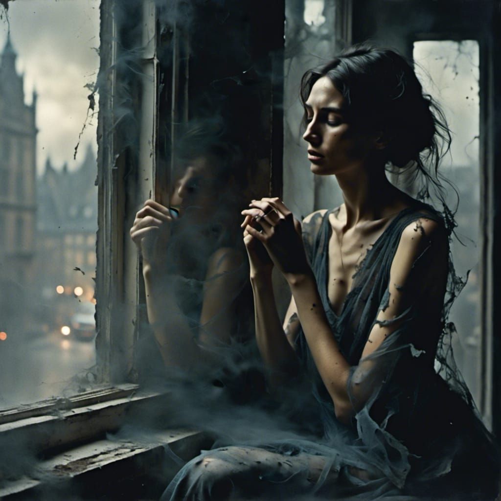 By the window with the past