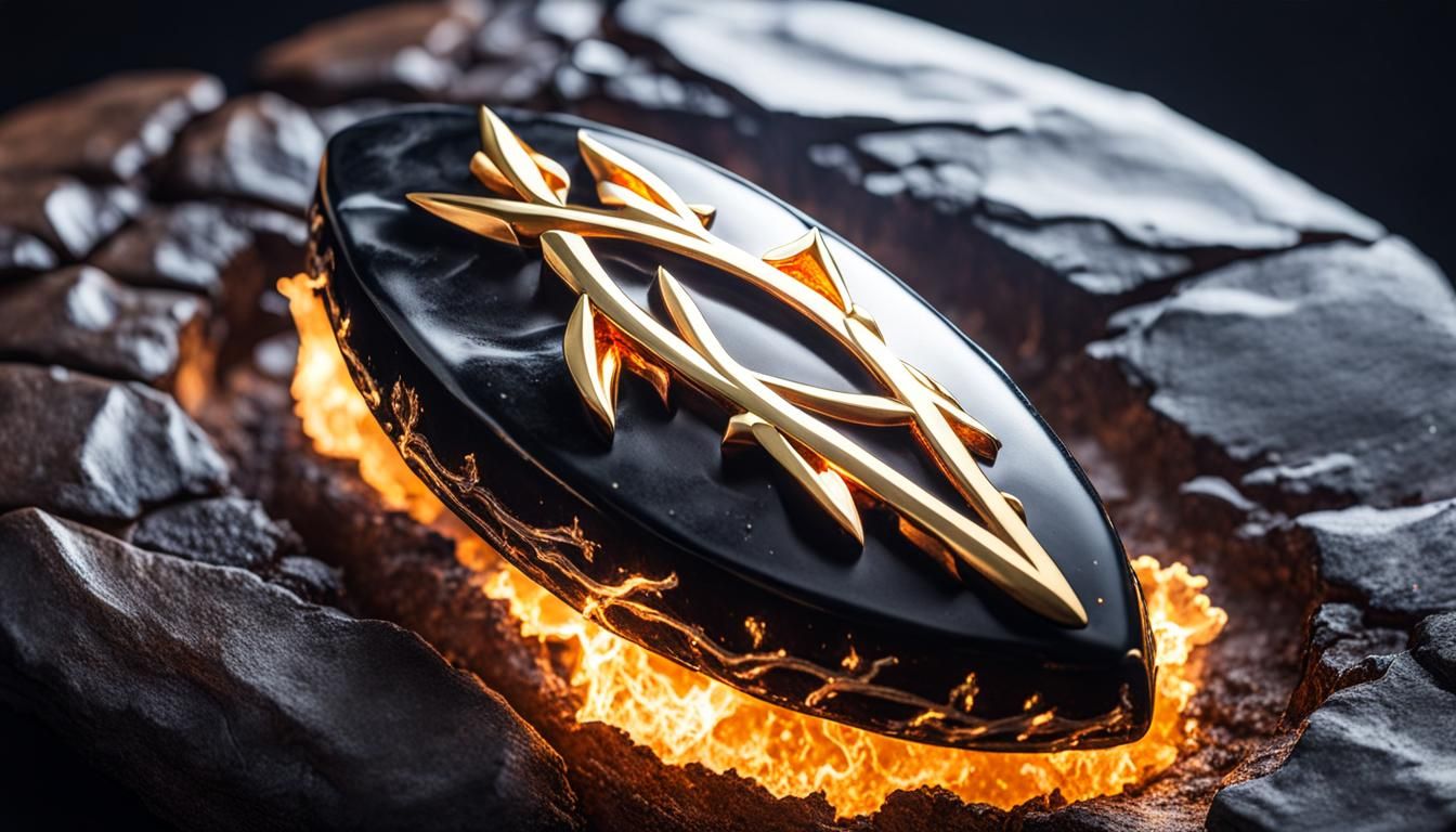 Flickering Flame Emerges from Rune Stone