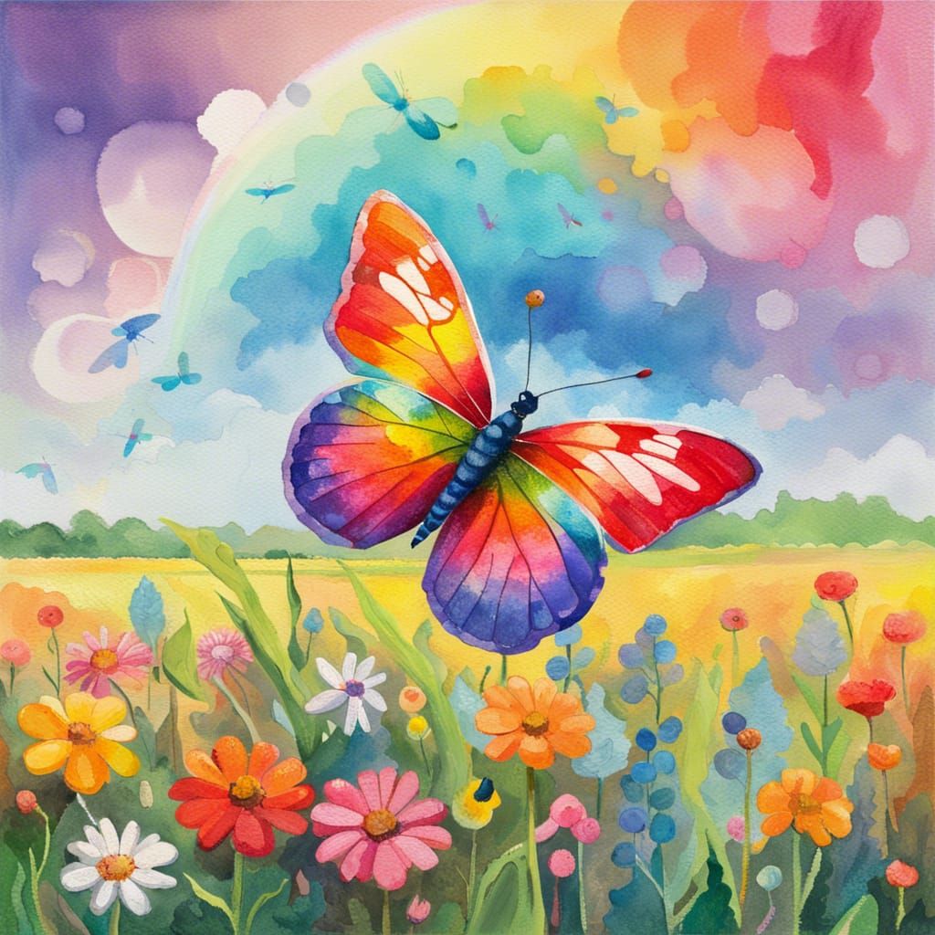 Rainbow Butterfly