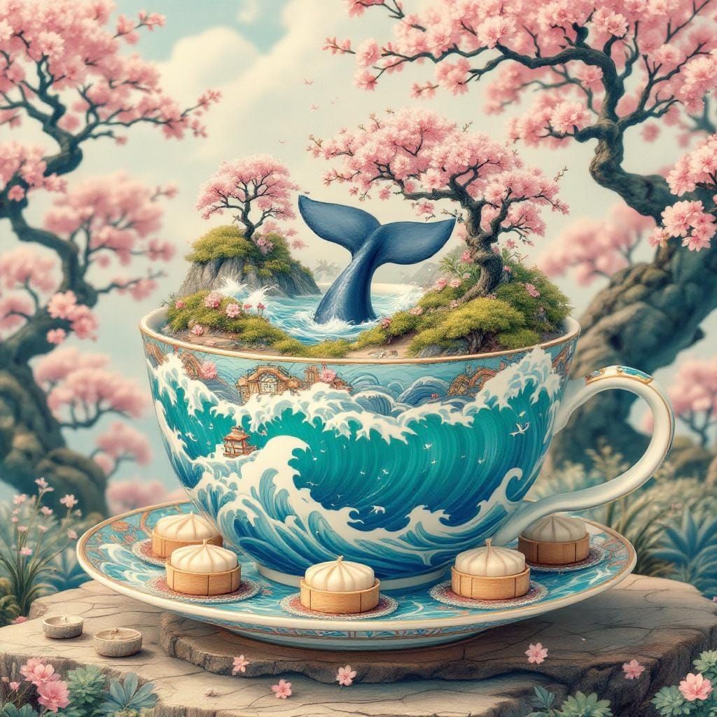 Ocean in Teacup: Whimsical Chinese Art