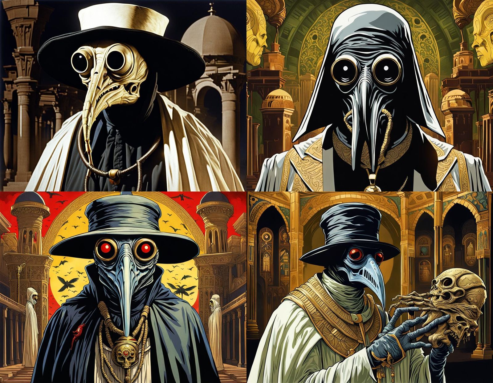 Egyptian Plague Doctor Horror: Dr. Phibes