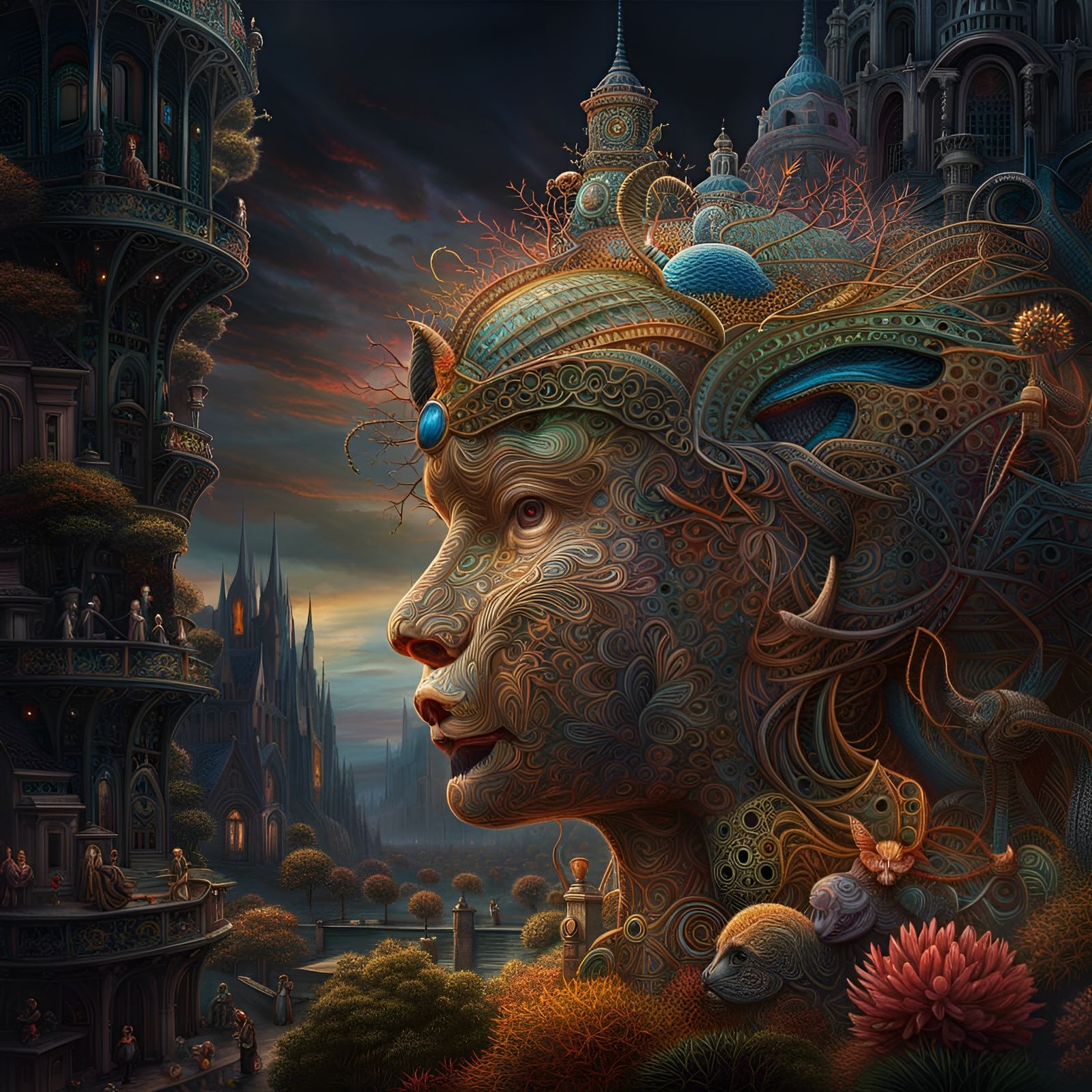 Deconstruction of a Neural Network in Digital Art